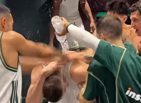 Μπουγέλο και φατούρο στον Ρογκαβόπουλο στα αποδυτήρια του Παναθηναϊκού (vid)