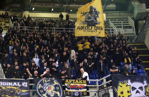 Παίρνει θέση στη Sunel Arena ο κόσμος της ΑΕΚ Betsson ενόψει Παναθηναϊκού