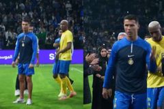 Έξαλλος ο Κριστιάνο Ρονάλντο μετά από φιλική ήττα της Αλ Νασρ από την Αλ Χιλάλ