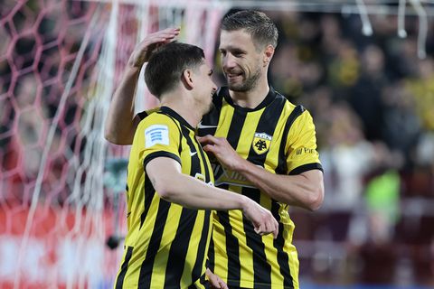 Η βαθμολογία της Stoiximan Super League μετά το Πανσερραϊκός - ΑΕΚ 0-4