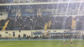 Κόσμος της ΑΕΚ στις εξέδρες του Περιστερίου (gallery)
