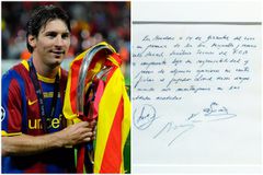 Η θρυλική χαρτοπετσέτα του Μέσι θα πουληθεί σε απίστευτη τιμή!