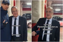 Η επική απάντηση του Φλορεντίνο Πέρεθ σε οπαδό της Ρεάλ: «Ποιος είναι ο Εμπαπέ και ποιος είναι ο Ντέιβις;» (vid)