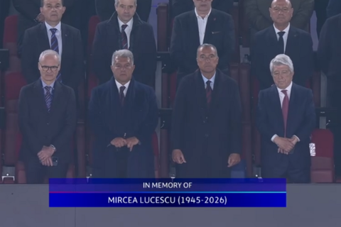 Σιγή ενός λεπτού στα ματς του Champions League για τον Μιρτσέα Λουτσέσκου