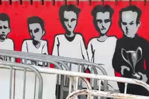 Το γκράφιτι που αποκαλύπτει την...μεταμόρφωση της Ράγιο (pic)