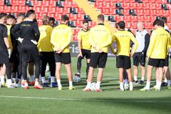 Το Sportal στην προπόνηση της ΑΕΚ πριν τη Ράγιο Βαγιεκάνο (Pics & Vids)