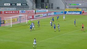 Κοντά σε δεύτερο γκολ ο ΠΑΟΚ, στο δοκάρι η κεφαλιά του Τόμας (vid)