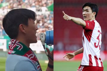 Ο Χουάνγκ όπως δεν τον έχετε ξαναδεί - Με ντουντούκα οργανώνει την εξέδρα (vid)