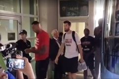 Χωρίς προβλήματα η άφιξη του Ολυμπιακού στο ΟΑΚΑ (vids)