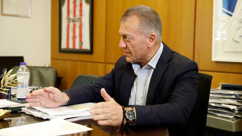 Βρούτσης: «Εφόσον η ΚΑΕ Ολυμπιακός δεν επιθυμεί αλλαγή στο πολεοδομικό καθεστώς του ΣΕΦ, προσβλέπουμε στην ολοκλήρωση της συμφωνίας»