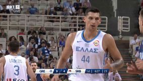 Ελλάδα - Σερβία: Σερί τρίποντα από τον Ντίνο Μήτογλου