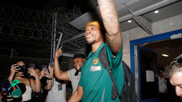 Η πρώτη ανάρτηση του Ρισόν Χόλμς, ως παίχτης του Παναθηναϊκού