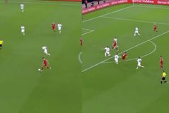 O Κρίστενσεν διέσχισε ανενόχλητος σχεδόν 20 μέτρα για το 0-2 της Δανίας (vid)