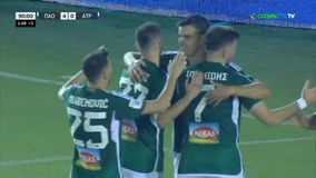 Το γκολ του Γερεμέγεφ για το 5-0 του Παναθηναϊκού (vid)
