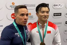 Ο Πετρούνιας υποκλίθηκε στον αντίπαλο που του στέρησε το χρυσό μετάλλιο: «Γίνομαι καλύτερος βλέποντας πόσο καλός είναι!»