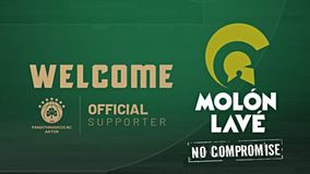 Νέα χορηγική συνεργασία για τον Παναθηναϊκό AKTOR με την «MOLON LAVE»