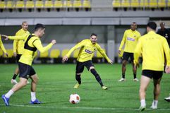 Η τελευταία προπόνηση της ΑΕΚ πριν το ματς με τη Μαρσέιγ (vid)