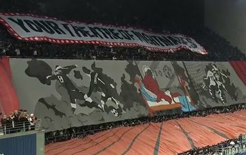 Το εντυπωσιακό κορεό των οπαδών της Κοπεγχάγης - «Το θέατρο των εφιαλτών»