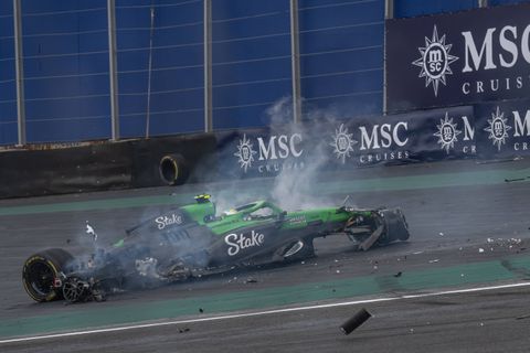 Το τρομακτικό ατύχημα του Μπορτολέτο στο Σπριντ της Βραζιλίας (vid)