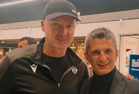 Η συνάντηση της ποδοσφαιρικής και μπασκετικής ομάδας του ΠΑΟΚ (pic)