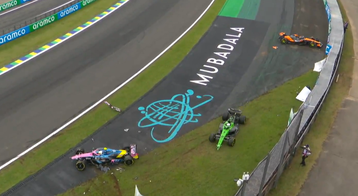 Χάος στο Σπριντ του Σάο Πάολο: Κόκκινη σημαία μετά από καραμπόλα τριών οδηγών (vid)