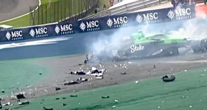 Το τρομακτικό ατύχημα του Μπορτολέτο στο Σπριντ της Βραζιλίας (vid)