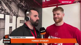 Ο Τόμας Ουόκαπ στο Sportal Euroleague Show: «Θα είναι σημαντικό να έχουμε όλους τους παίκτες μαζί»