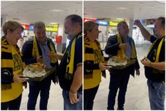 Υποδέχτηκαν τον Ηλιόπουλο στο Ηράκλειο με καλιτσούνια και ρακή!