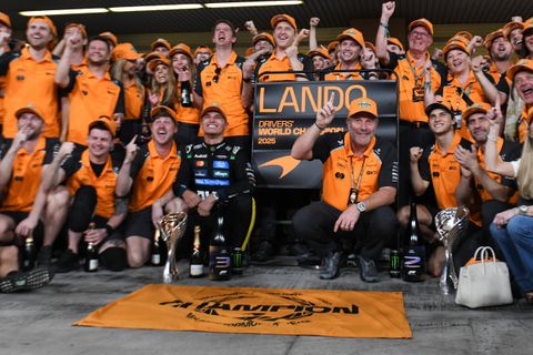 Οι ξέφρενοι πανηγυρισμοί του Νόρις με τη σύντροφό του μετά την κατάκτηση του τίτλου (vid)