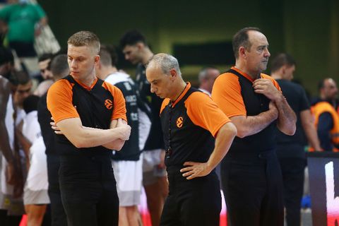 Euroleague: Οι διαιτητές στα ματς Ολυμπιακού και Παναθηναϊκού