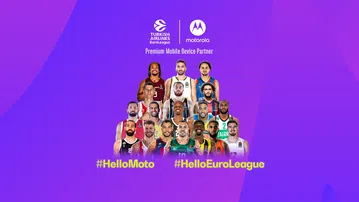Euroleague και Motorola ενώνουν τις δυνάμεις τους για ένα πιο διαδραστικό παιχνίδι