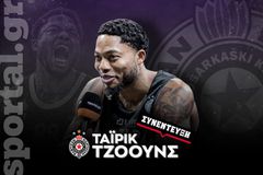 Ο Ταϊρίκ Τζόουνς στο Sportal: «Σέβομαι τον Μπαρτζώκα, αλλά θα... παλέψω για τους δικούς μου αν χρειαστεί»