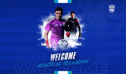 Η Κηφισιά ενισχύεται κάτω από τα δοκάρια με τον Απόστολο Τσιλιγγίρη