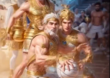 Η τεχνητή νοημοσύνη μετέτρεψε μια εντυπωσιακή φάση του ΝΒΑ σε «μάχη» Ελλήνων Θεών (vid)