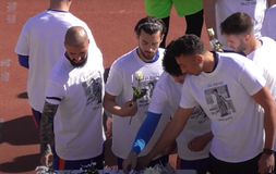 Δάκρυα για τον αδικοχαμένο Ιορδάνη Αδαμάκη στο ΑΟ Υπάτου - Βύζαντας Μεγάρων (vid)