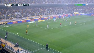 Άγγιξε το 1-0 ο Αραούχο, εκπληκτική απόκρουση του Κουέστα - Απείλησε για τον Άρη ο Καμάτσο (vid)