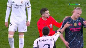 Το καταλάθος χτύπημα του Λε Τεσιέ στον Χάαλαντ όσο μιλούσε στον Καρβαχάλ (vid)