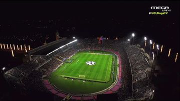 Μπαρτσελόνα - Ντόρτμουντ: Απίθανη ατμόσφαιρα στο κατάμεστο «Μονζουίκ»