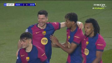 Μπαρτσελόνα - Ντόρτμουντ: Μαγικές συνεργασίες από τους Καταλανούς για το 2-0 του Λεβαντόφσκι