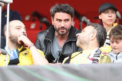 O Μελέτης Ηλίας στο πλευρό της ΑΕΚ: Ταξίδεψε στη Μαδρίτη και πήρε θέση στην κερκίδα (vid)