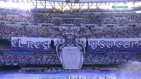 «Καυτή» ατμόσφαιρα στο Μπερναμπέου - Καταπληκτικό κορεό από τους φίλους των «μερένγκες»