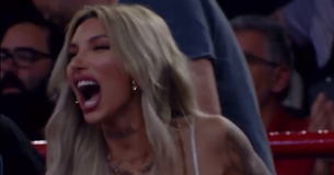 Η Μπέριλ ΜακΚίσικ πανηγύρισε έξαλλα το γκολ - φάουλ του συζύγου της απέναντι στον Μότλεϊ (vid)