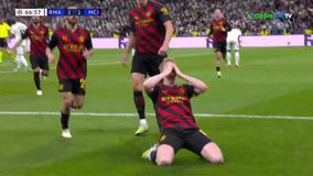 Με καταπληκτικό σουτ ο Ντε Μπρόινε ισοφάρισε σε 1-1 (vid)