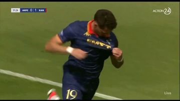 Ο Μαρότα με καρφωτή κεφαλιά έκανε το 1-1 για την Καλλιθέα