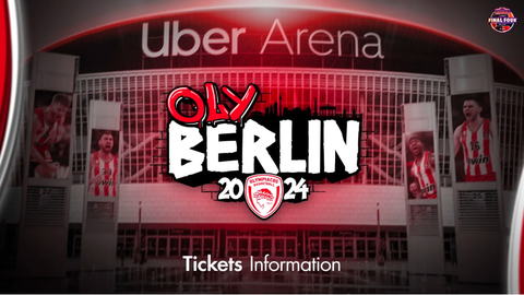 Την Παρασκευή (10/5) ανοίγουν οι αιτήσεις για τα εισιτήρια του Final-4 του Βερολίνου από τον Ολυμπιακό