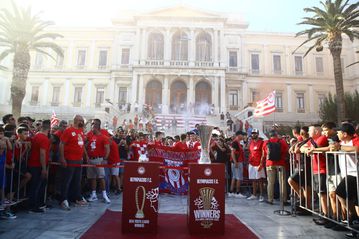 Αναβλήθηκε η παρουσίαση των ευρωπαϊκών του Ολυμπιακού στην Πάτρα λόγω των πυρκαγιών