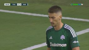 ΠΑΟ - Μαρσέιγ | Εκτέλεσε άστοχα ο Τζούρισιτς μετά την ενέργεια του Σπόραρ