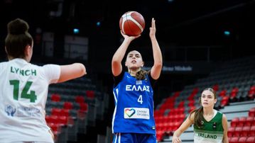 Η Εθνική Νέων Γυναικών επικράτησε της Ιρλανδίας και πάει για την 5η θέση