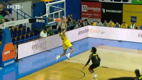 Συγκλονιστικό alley oop μισού γηπέδου από τους Ρένφρο και Χαντς! (vid)