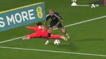 Το 3-1 της Σκωτίας μετά το λάθος του Τζολάκη